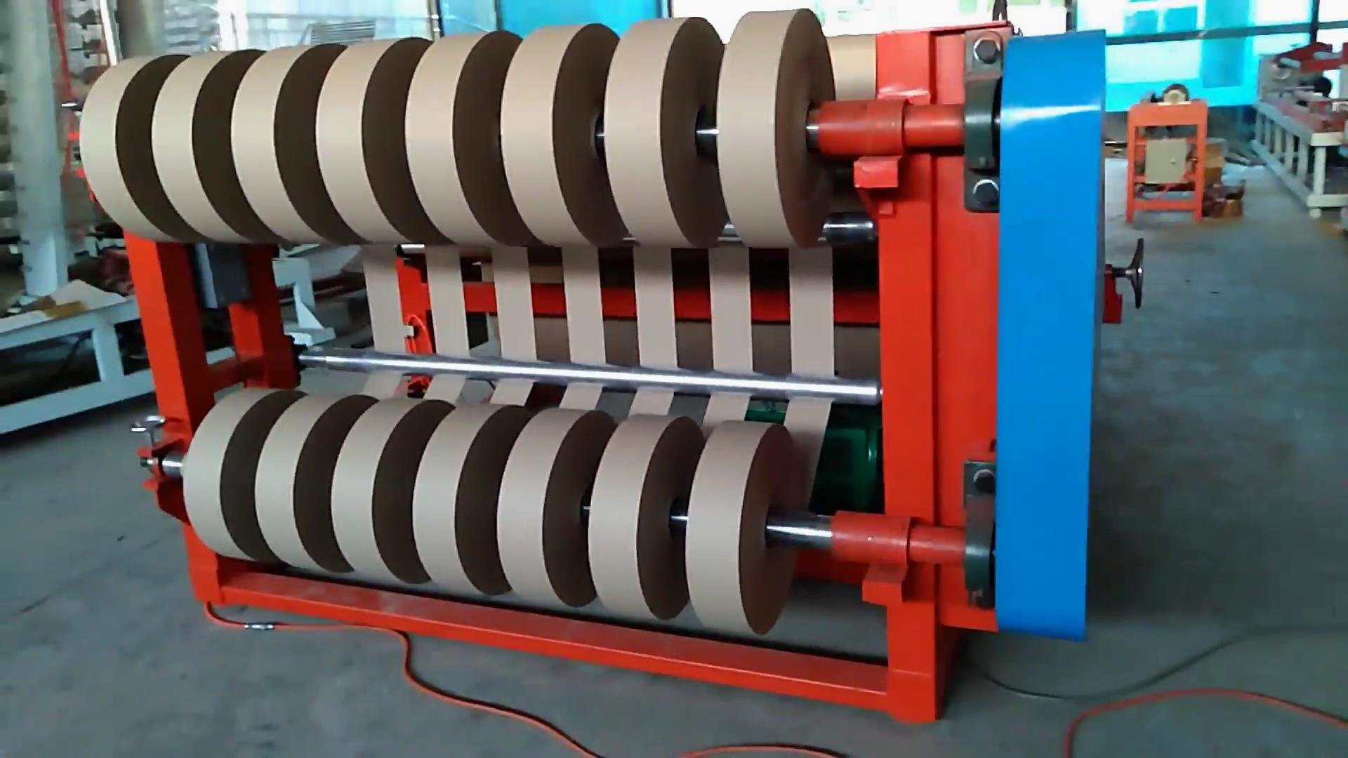 paper slitting rewinder machine