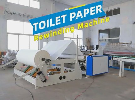 Full Automatic Toilet Paper Rewinding Machine
