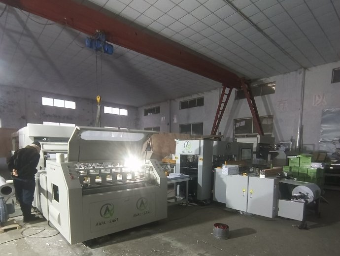 Two Roll A4 Paper Cutting Packing Machine In Guinea