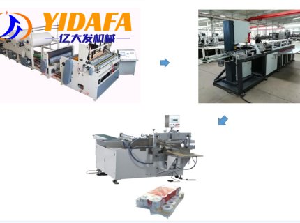 Toilet Paper Rewinding Machine Production Line Factory Direct Supply