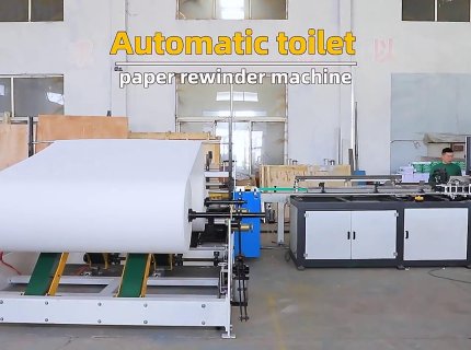Toilet Paper Rewinding Machine Full Automatic