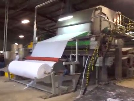 Machine For Tissue Paper Making Plant