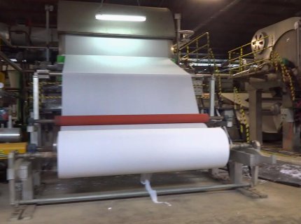 Toilet Paper Making Machine with Paper Waste