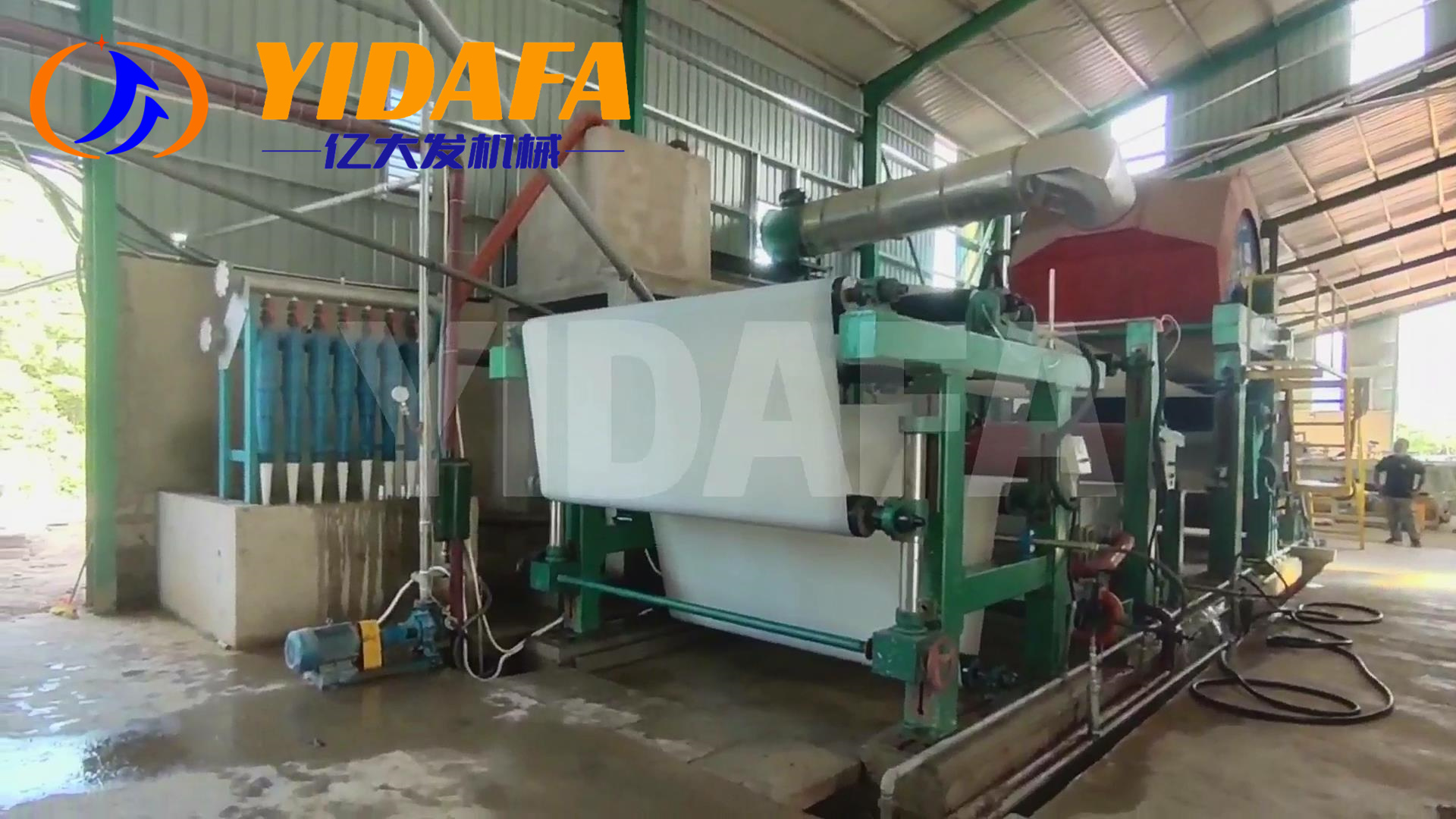 Wood paper machine