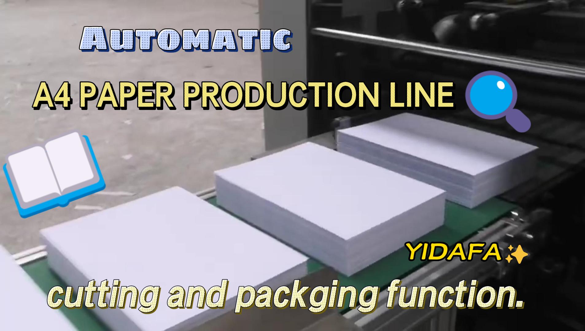 a4 copy paper manufacturing machine