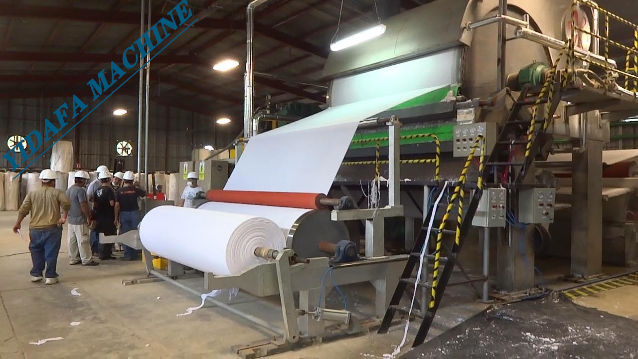 small scale tissue paper making machine